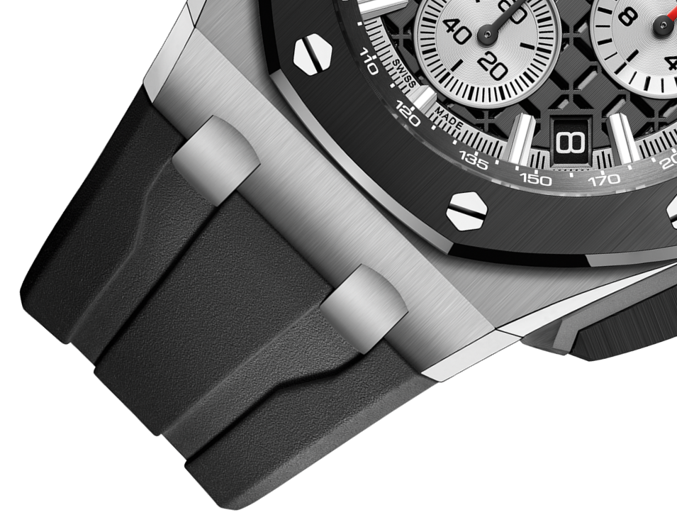 Audemars Piguet OFFSHORE Schwarzes Zifferblatt CHRONOGRAPH 43mm