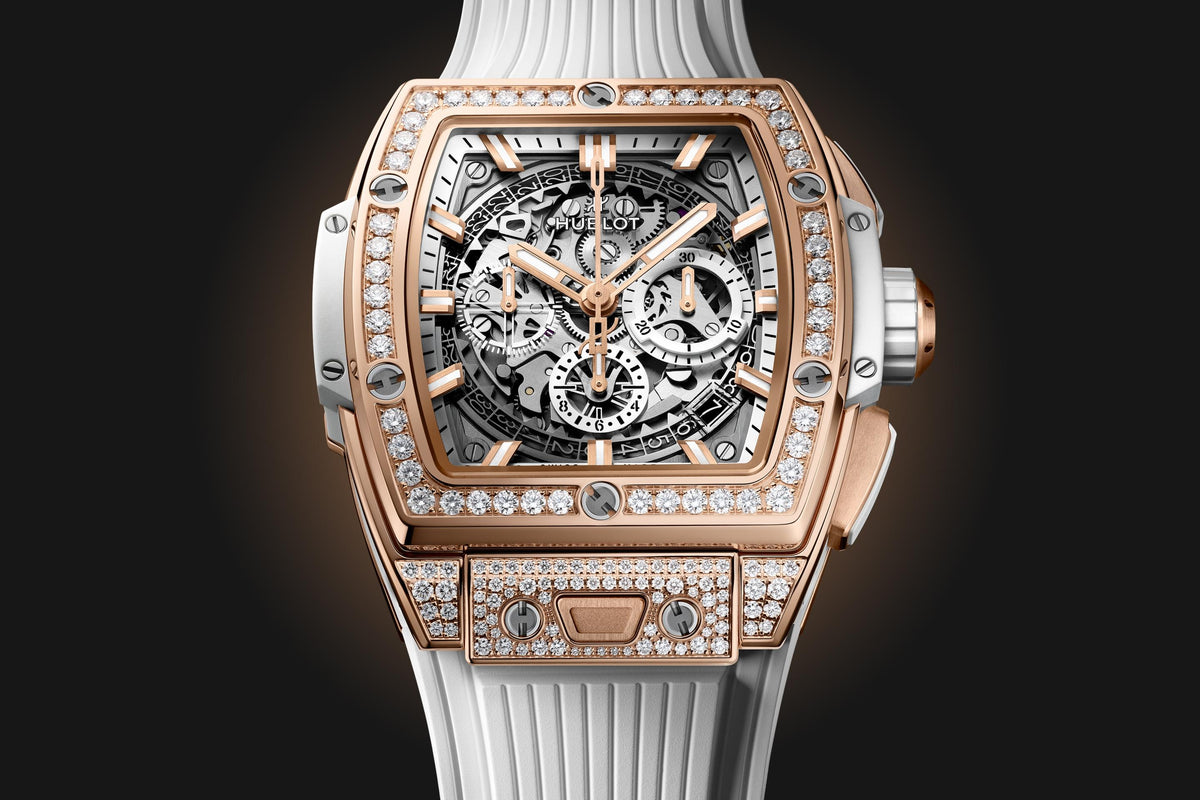 Hublot Spirit of Big Bang KING GOLD WHITE PAVÉ