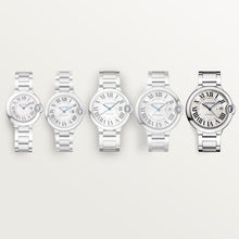 Cartier Ballon Bleu de Cartier Silver guilloché dial 42 mm