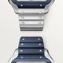 Cartier SANTOS Blau PVD Bezel 39.8mm