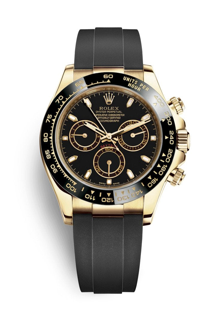 Rolex Daytona Black Gelbgold 40mm -0043