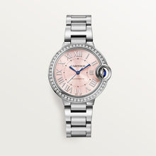 Cartier Ballon Bleu de Cartier Pink sunray dial 33 mm