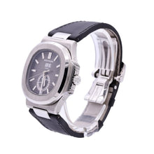 Patek Philippe Nautilus, 40.5mm, Edelstahl, Schwarzes Zifferblatt, 5726A-001