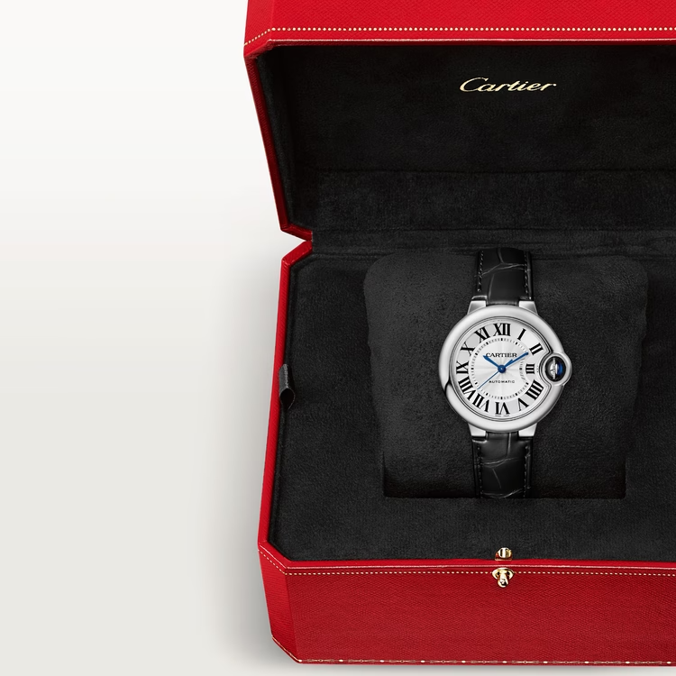 Cartier BALLON BLEU Alligator Strap 36mm