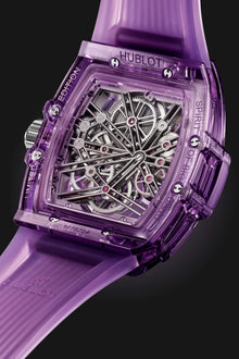 Hublot Hublot, Spirit of Big Bang Tourbillon Purple Sapphire 42mm, Limited Edition