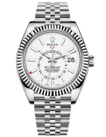 Rolex Sky-Dweller 42mm Schwarzes Zifferblatt Oyster Bracelet