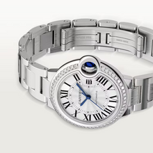 Cartier BALLON BLEU Diamanten Bezel 33mm