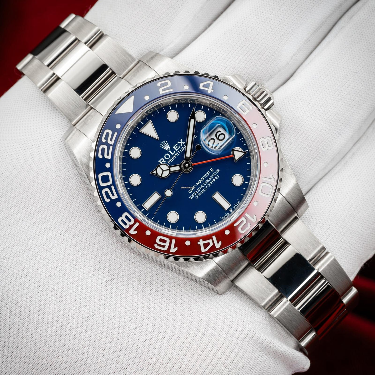 Rolex GMT-Master II Pepsi Blaues Zifferblatt -0003