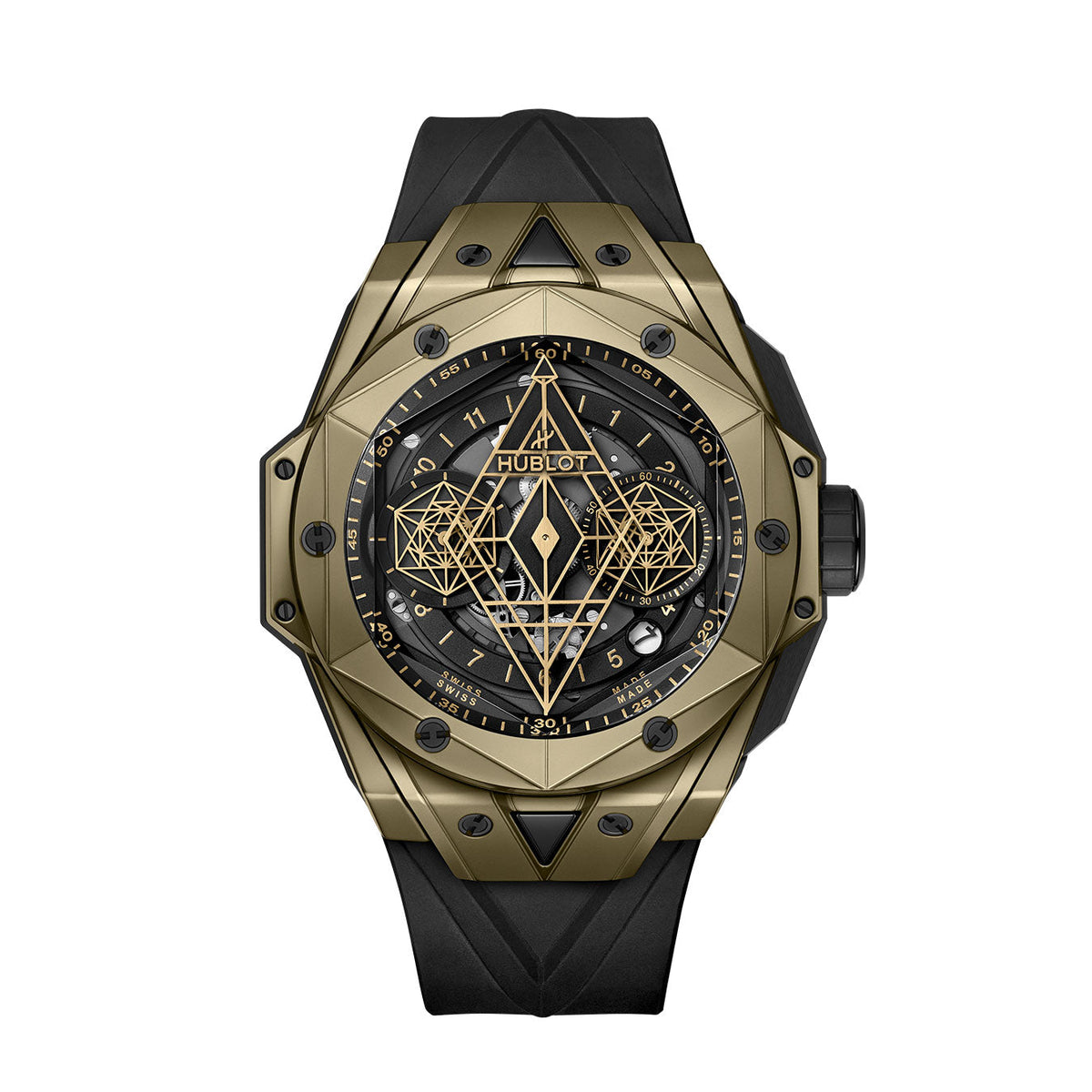 Hublot Big Bang SANG BLEU II MAGIC GOLD