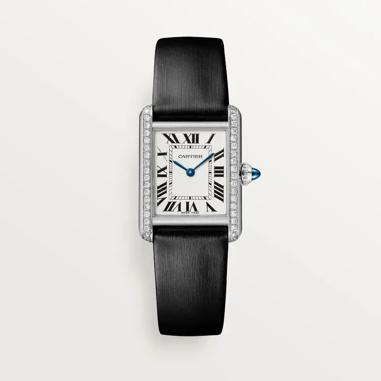 Cartier TANK MUST SMALL MODEL Diamanten 29.5mm
