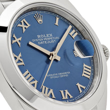 Rolex Datejust 41 Edelstahl Blue Roman Dial Jubilee Bracelet