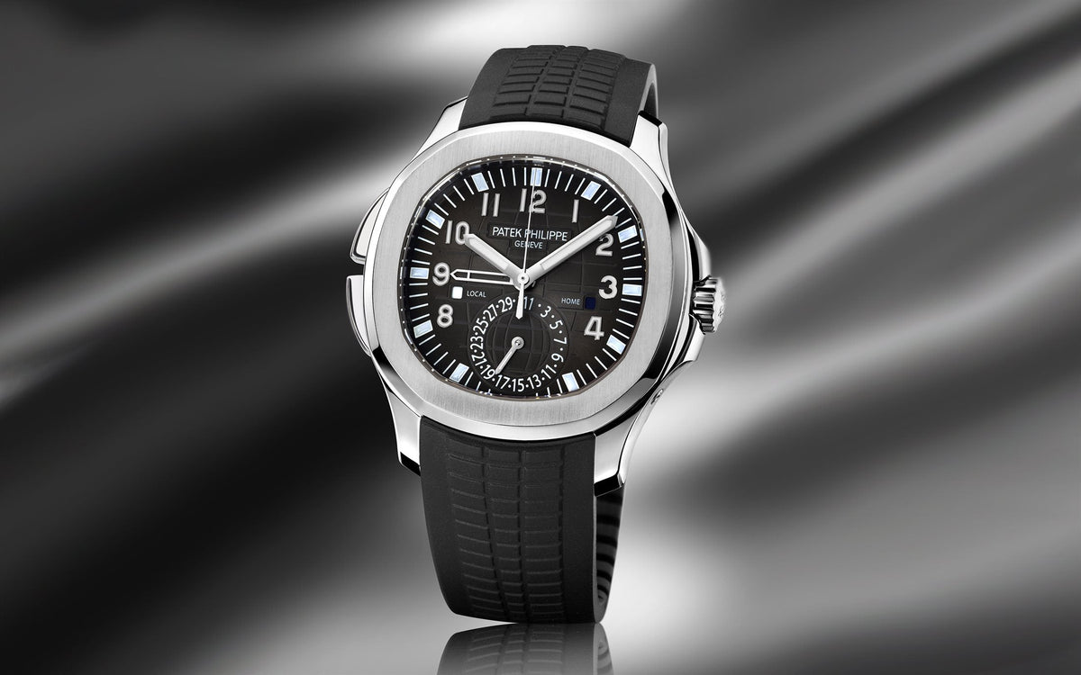 Patek Philippe Aquanaut Travel Time, Edelstahl, 40,8mm