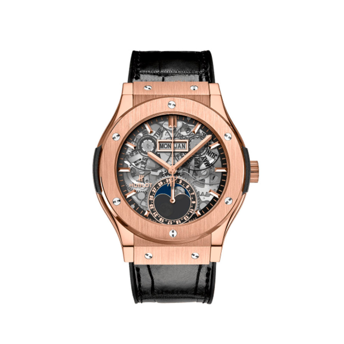 Hublot Classic Fusion Aerofusion Moonphase King Gold 42mm