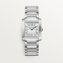 Cartier Tank Française Medium model Silvered dial 32 mm
