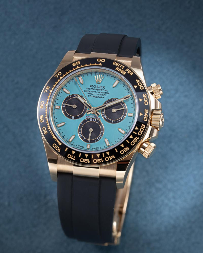 Rolex Cosmograph Daytona Turquoise Blaues Zifferblatt 40 mm -0014
