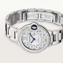 Cartier Ballon Bleu de Cartier Matte silvered sunray-brushed dial 33 mm