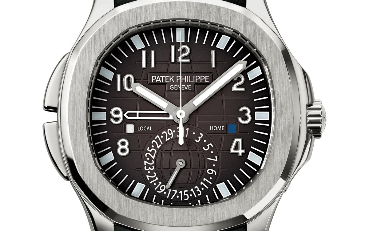 Patek Philippe Aquanaut Travel Time, Edelstahl, 40,8mm