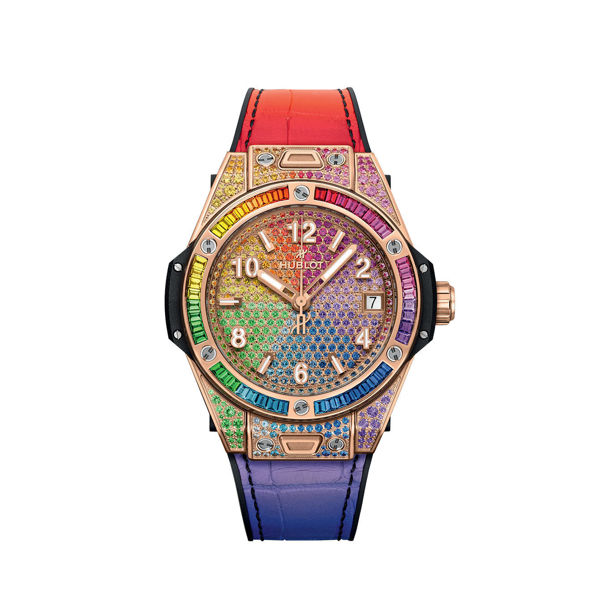 Hublot Big Bang ONE CLICK RAINBOW KING GOLD
