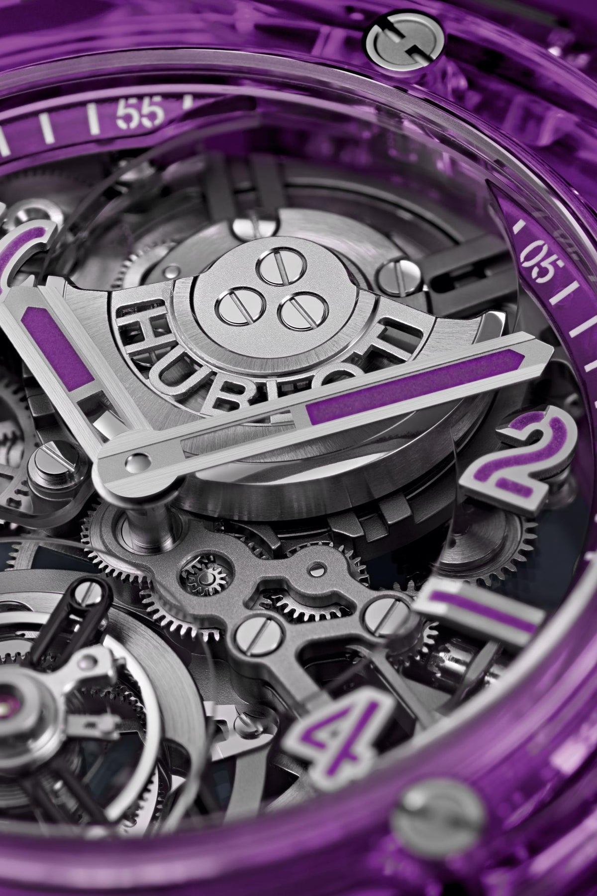 Hublot Big Bang TOURBILLON AUTOMATIC PURPLE SAPPHIRE