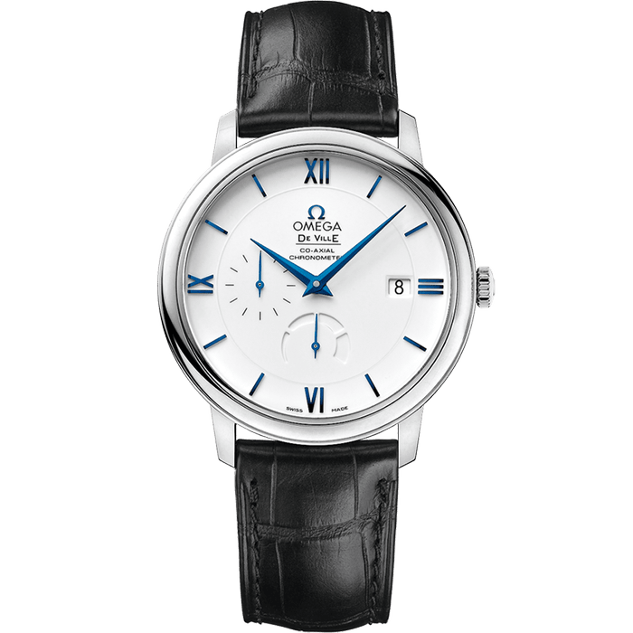 Omega De Ville Prestige Co-Axial 39.5 Power Reserve Weißgold / White