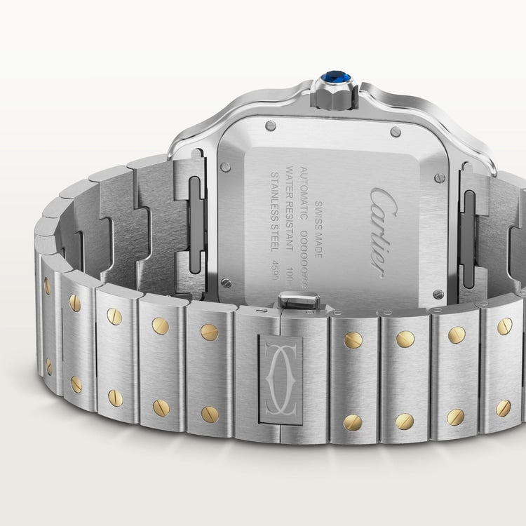 Cartier Santos de Cartier Large model Anthracite gray dial 39.8 mm