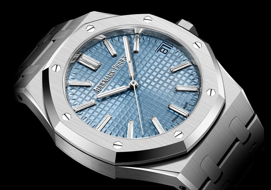 Audemars Piguet ROYAL OAK Light Blaues Zifferblatt 41mm