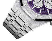 Audemars Piguet ROYAL OAK FROSTED GOLD CHRONOGRAPH Plum purple Dial 41mm