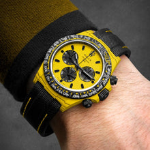 Rolex Daytona Dew Collection CarboQuartz Bumblebee Premium Super Carbon Fiber Customized Edition Cos