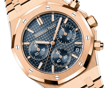Audemars Piguet ROYAL OAK Pink Gold “Bleu nuit nuage 50” Dial CHRONOGRAPH 41mm