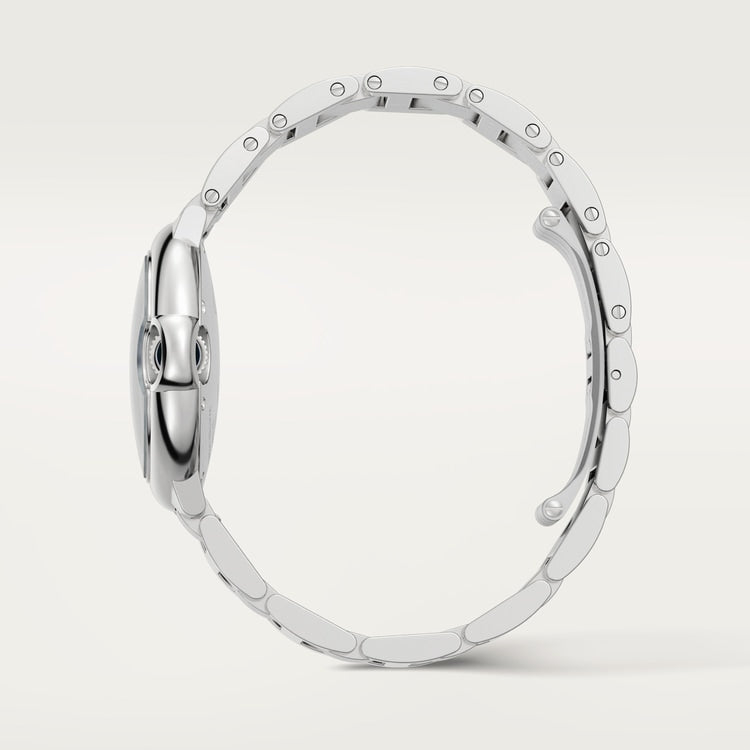 Cartier Ballon Bleu de Cartier Blau silvered sunray-brushed dial 33 mm