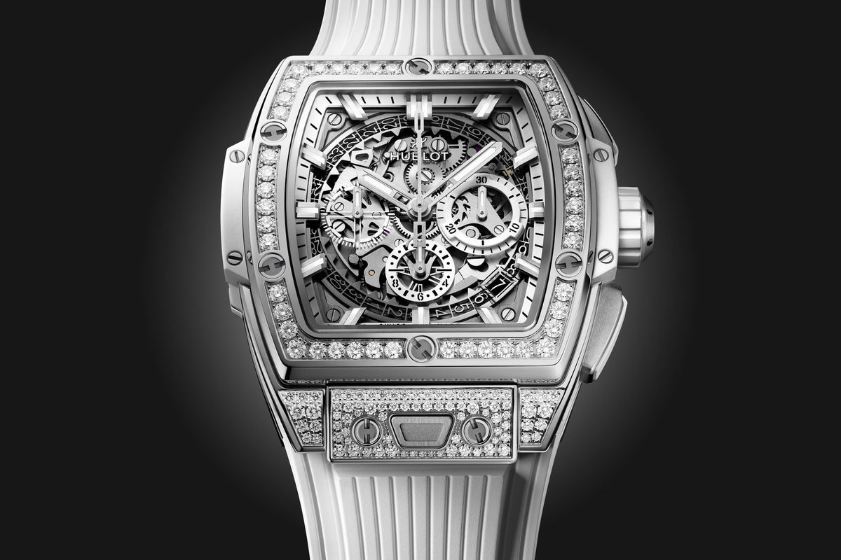 Hublot Spirit of Big Bang Titan WHITE PAVÉ