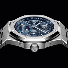 Audemars Piguet AP Royal Oak Perpetual Calendar Edelstahl Blue 41mm