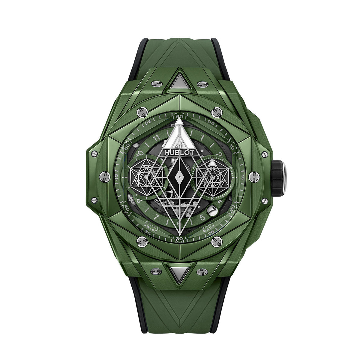 Hublot Big Bang SANG BLEU II GREEN Keramik