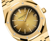 Audemars Piguet ROYAL OAK JUMBO Smoked Gelbgold-Toned Dial 39mm