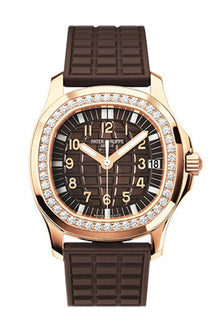 Patek Philippe Aquanaut Luce Automatic Diamanten Brown Dial 5068R-001