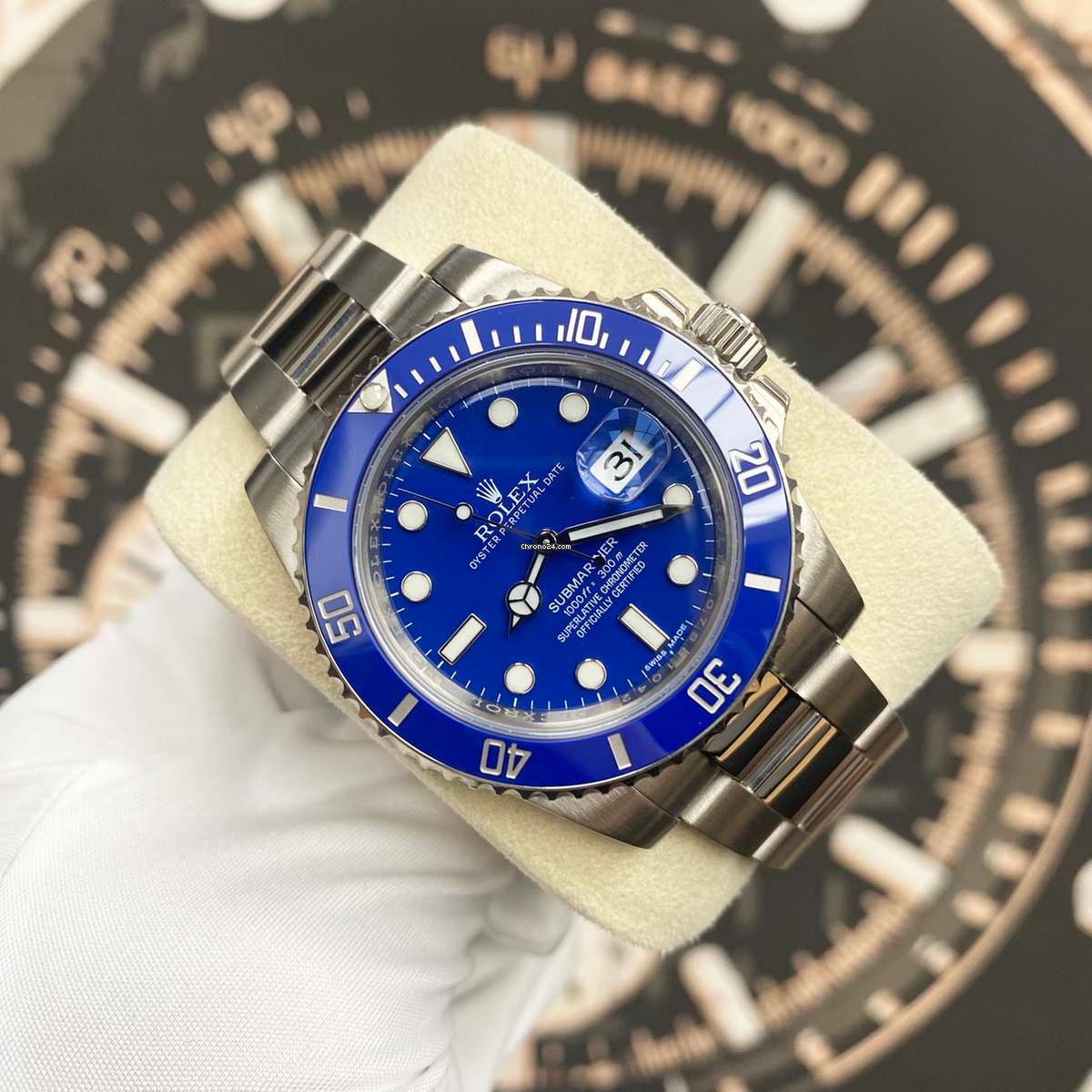 Rolex Submariner Date Weißgold