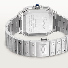 Cartier Santos de Cartier Medium model Sunray dial 35.1 mm