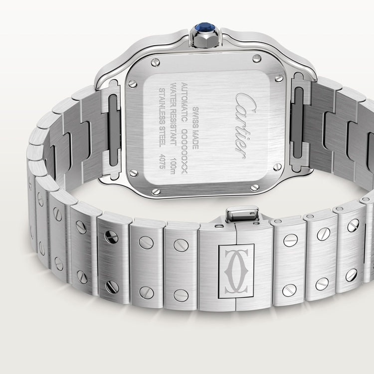 Cartier Santos de Cartier Medium model Sunray dial 35.1 mm
