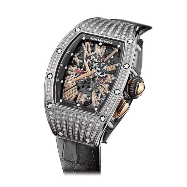 Richard Mille RM 37 Ladies, Diamanten set