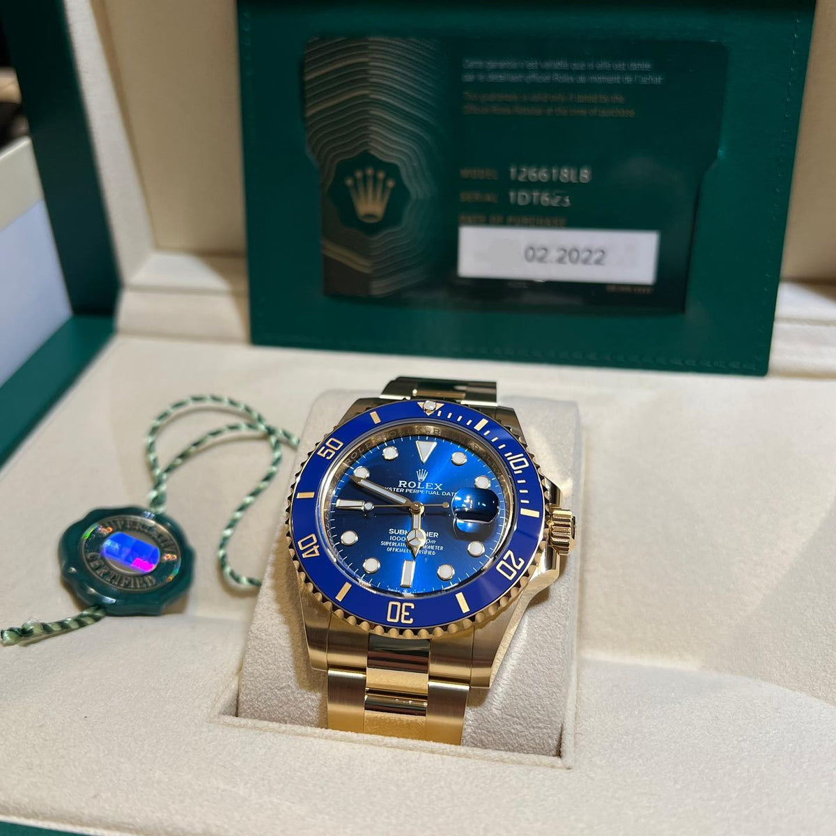 Rolex Perpetual Submariner m Series