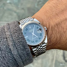 Rolex DATEJUST 41 Oyster, 41 mm, Oystersteel and Weißgold