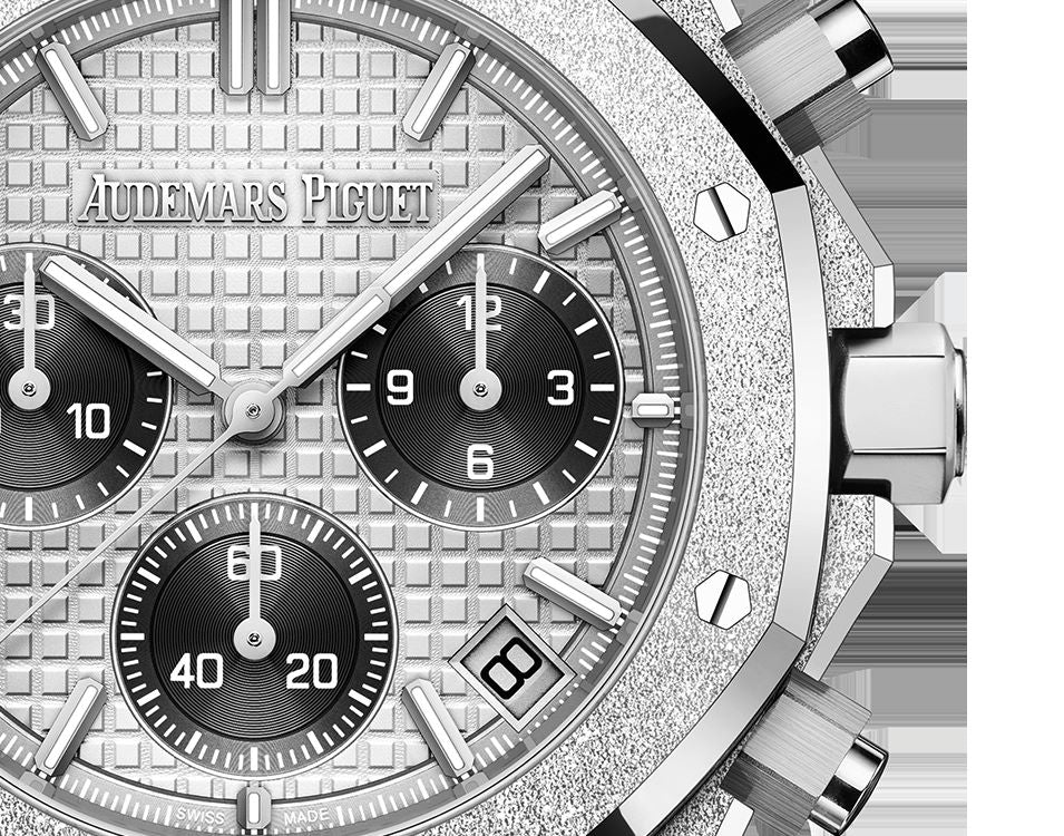 Audemars Piguet ROYAL OAK FROSTED CHRONOGRAPH Grey Dial 41 mm