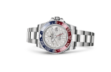 Rolex GMT-MASTER II Oyster, 40 mm, Weißgold M-0002