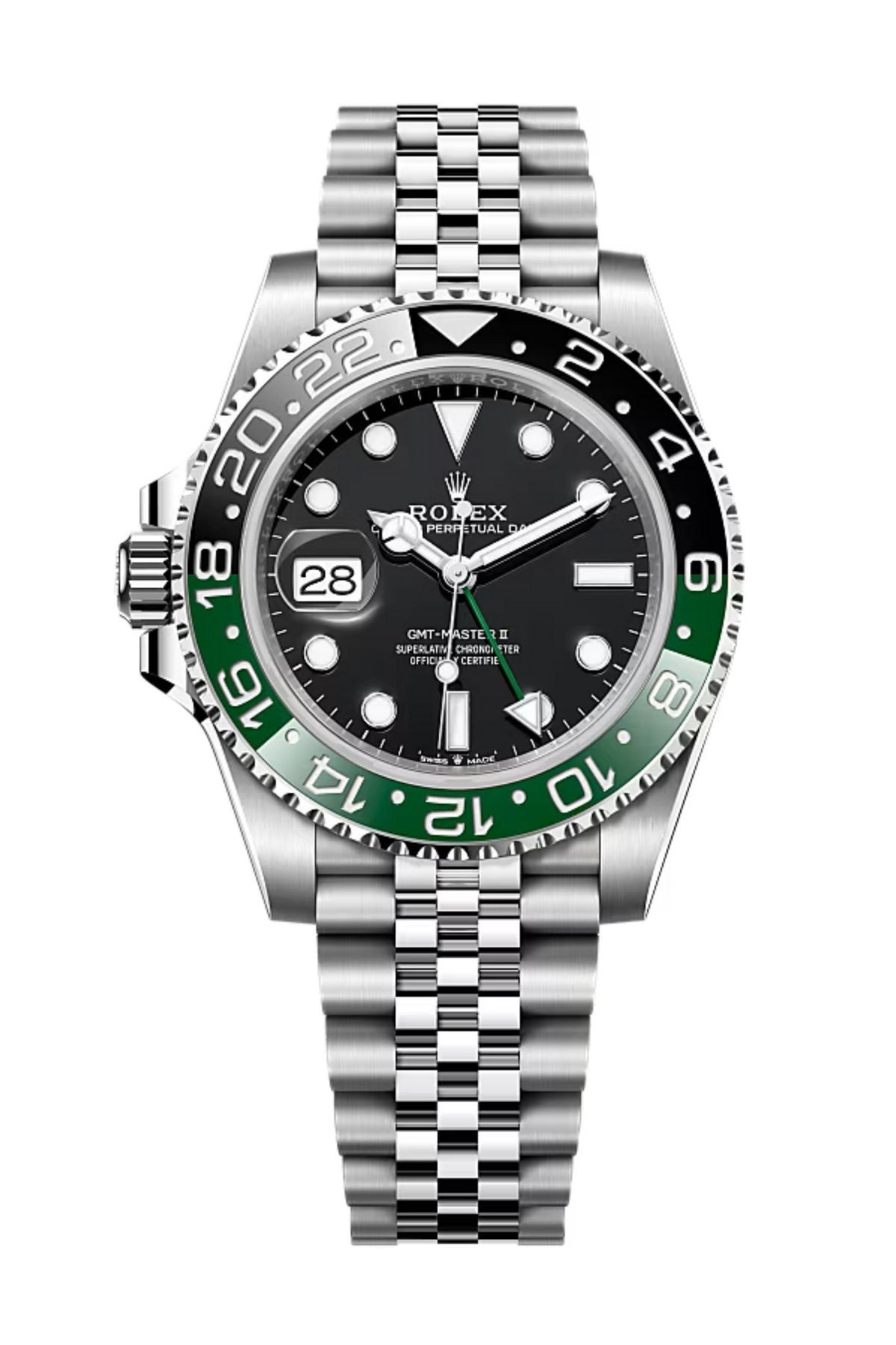 Rolex GMT Master ll Sprite Lefty Jubilee Bracelet M126720VTNR-0002