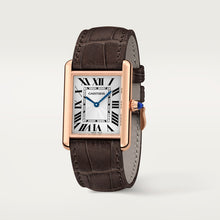 Cartier Tank Louis Cartier Large model Silvered beaded dial 33.7 mm