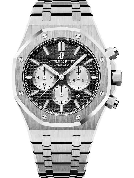 Audemars Piguet ROYAL OAK PANDA Schwarzes Zifferblatt CHRONOGRAPH 41mm