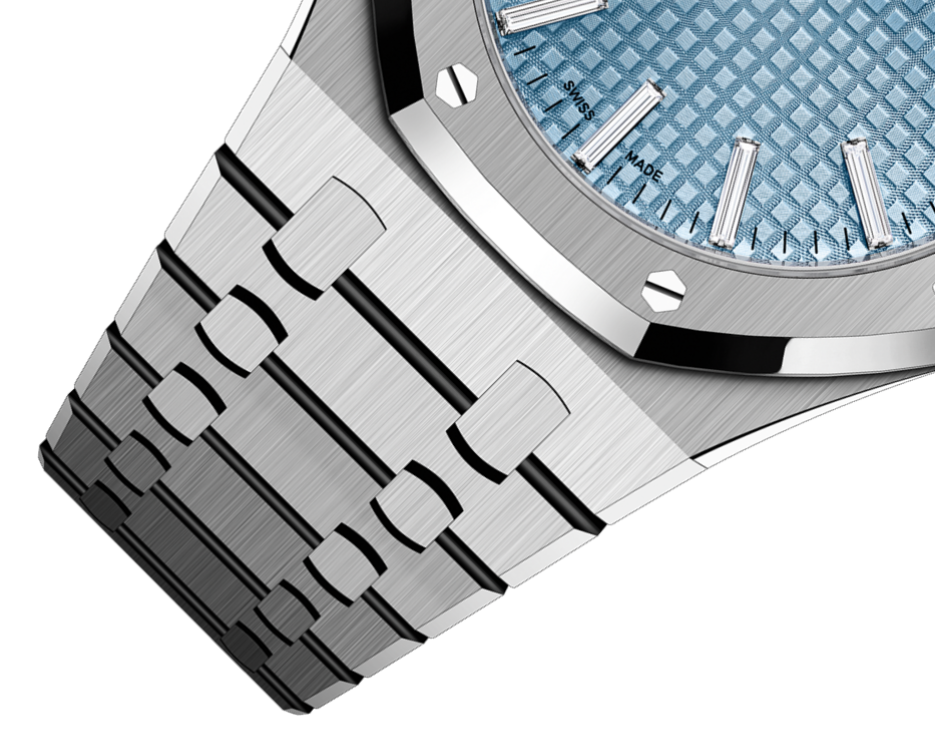 Audemars Piguet ROYAL OAK Light Blaues Zifferblatt 41mm