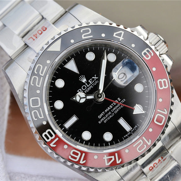 Rolex GMT-Master II Coke Schwarzes Zifferblatt