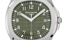 Patek Philippe Aquanaut Jumbo Date, Sweep Seconds, 18k Weißgold, 42,2 mm