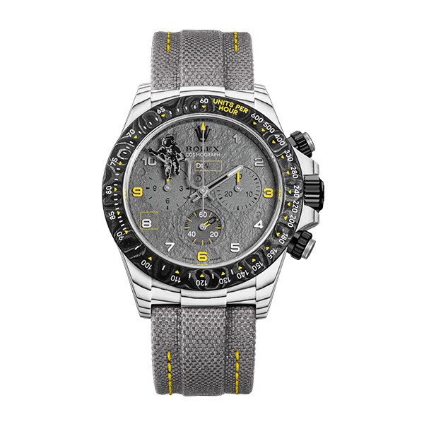 Rolex Daytona Dew Collection CarboQuartz Space Mission Premium Super Carbon Fiber Customized Edition Cos